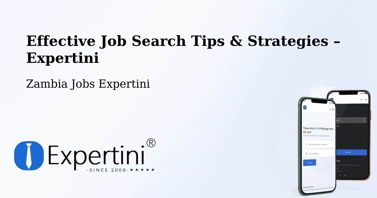 Job Search Tips & Strategies for Job Seekers – Luanshya - Luanshya, Zambia Jobs Expertini